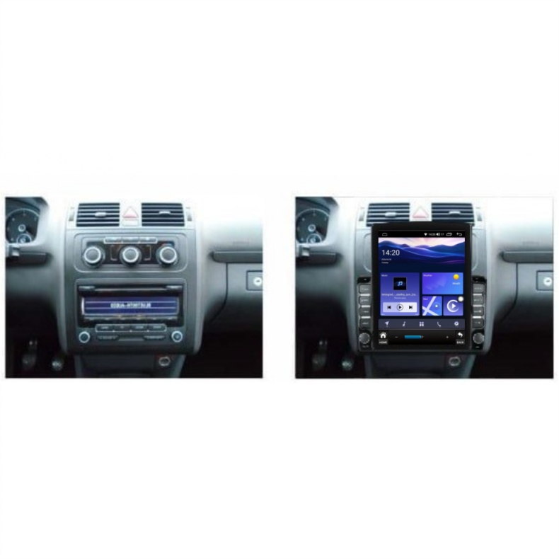 Мултимедия за VW Touran (2011-2015) 9.7" - Вертикална - Image 3