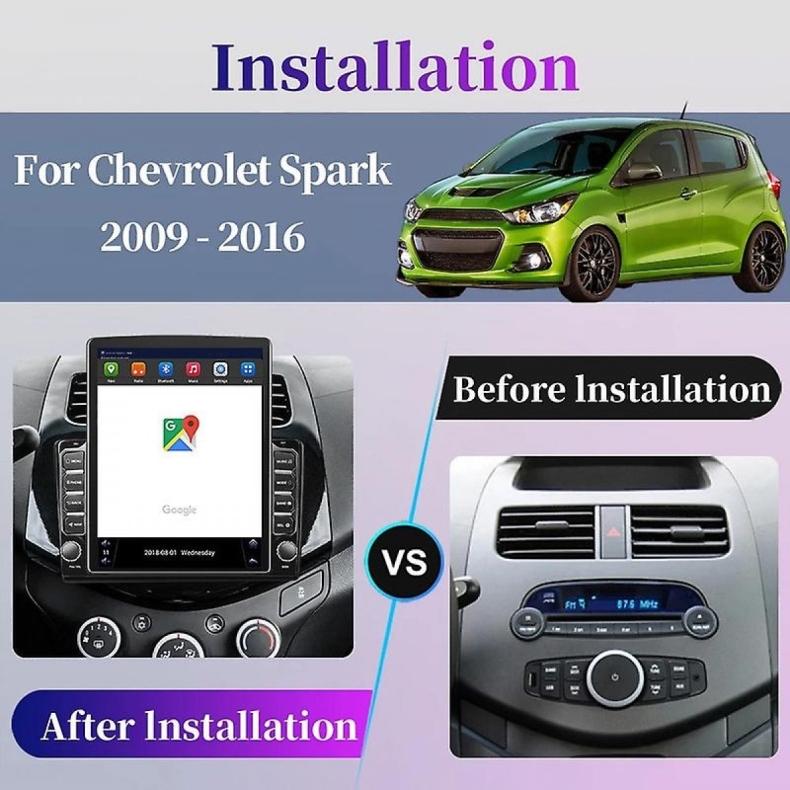 Мултимедия за Chevrolet  Spark (2009-2014) 9.7" - Вертикална - Image 2