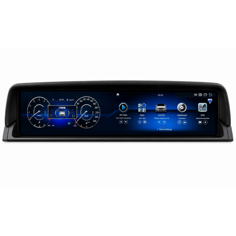 Мултимедия + дигитален километраж за Mercedes S-Class W221 (2006-2009) 12.3"+12.3" - NTG 3.0 - Черна - ПО ПОРЪЧКА