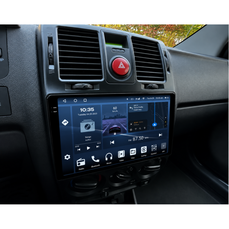 Мултимедия за Hyundai Getz (2002-2011) 9″ - Черен мат - Image 4