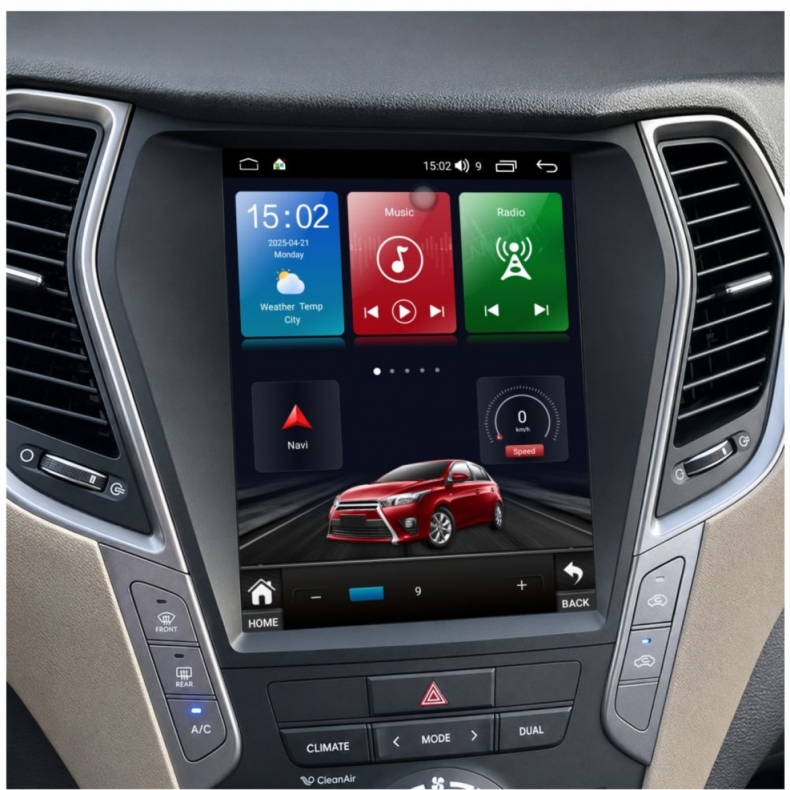 Мултимедия за Hyundai Santa Fe 3 (2013-2018) 9.7" - Вертикална - Image 2