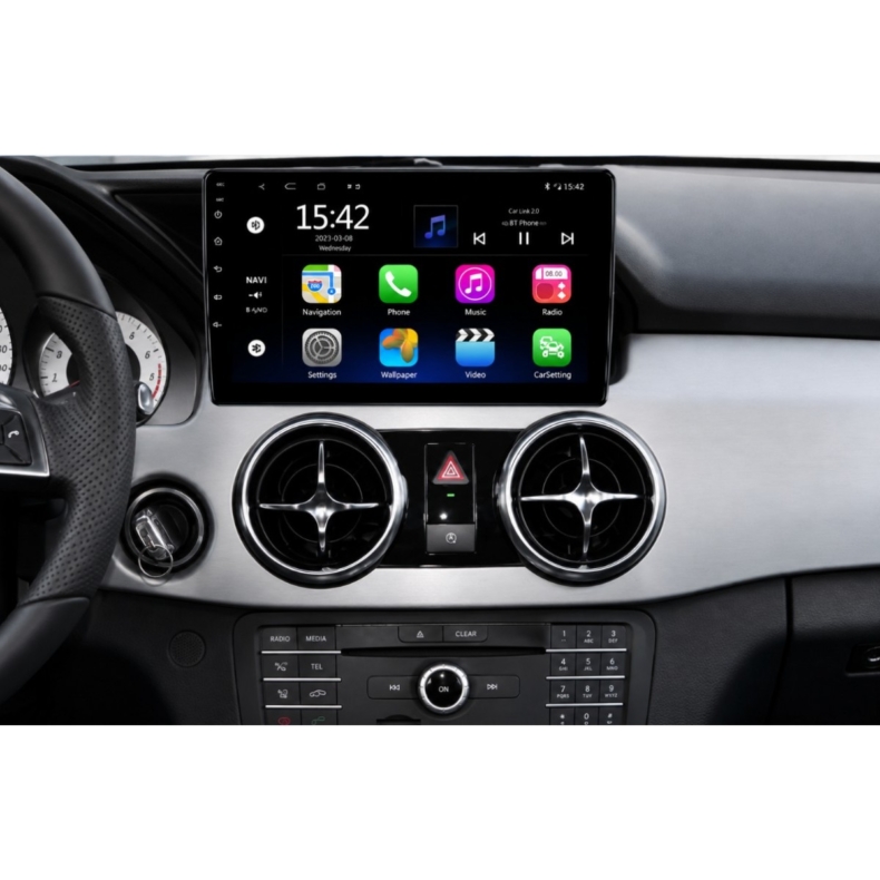 Мултимедия за Mercedes Benz GLK Class X204 (2013-2015) 9" - Image 3