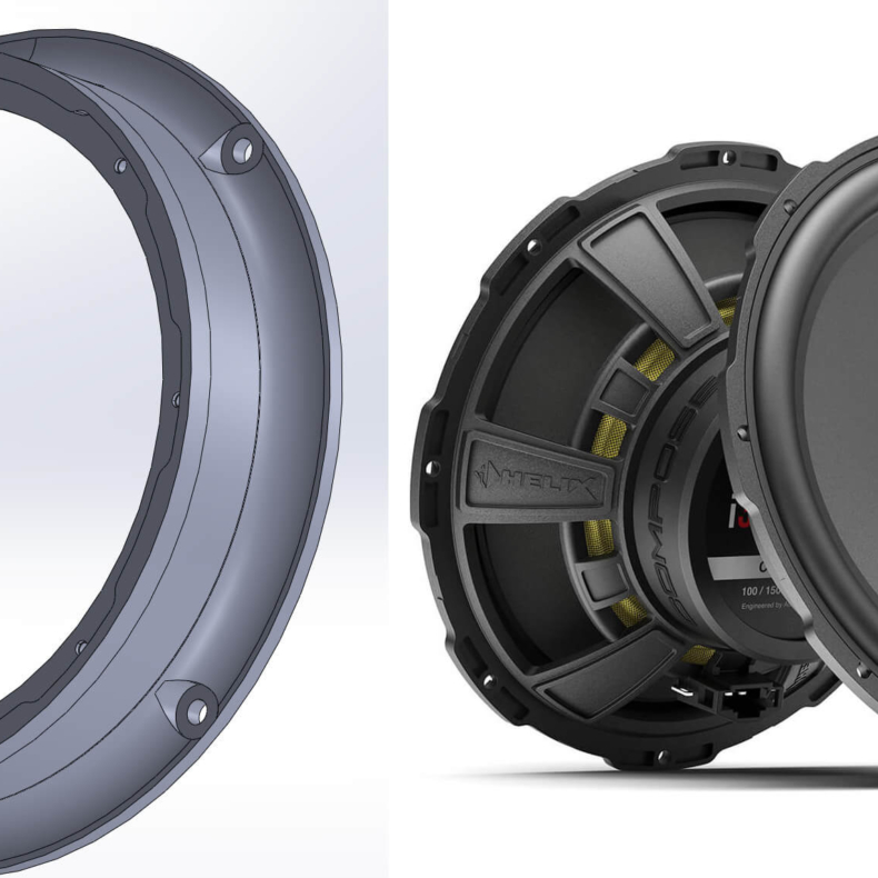 Авто говорители Helix Ci3 W200-S3 за Audi A4 B8 / A5 B8