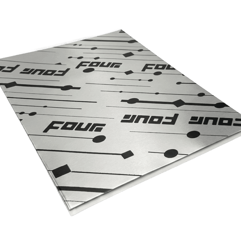 Звукоизолация 4Connect S2-BaseFoil, 500x370 мм, 0.2 мм дебелина - Image 2