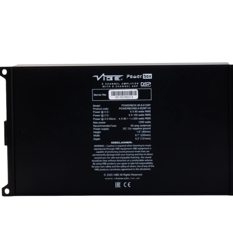 Vibe POWERBOX80.6-8DSP-V5 - Image 5