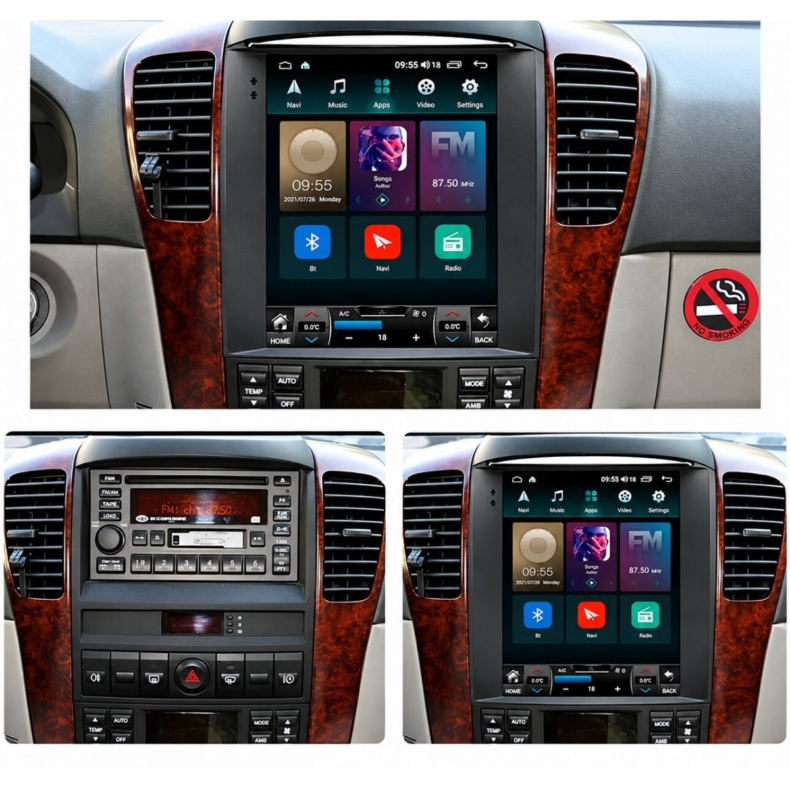 Мултимедия за Kia Sorento (2002-2006) 9.7" - Вертикална - Image 2
