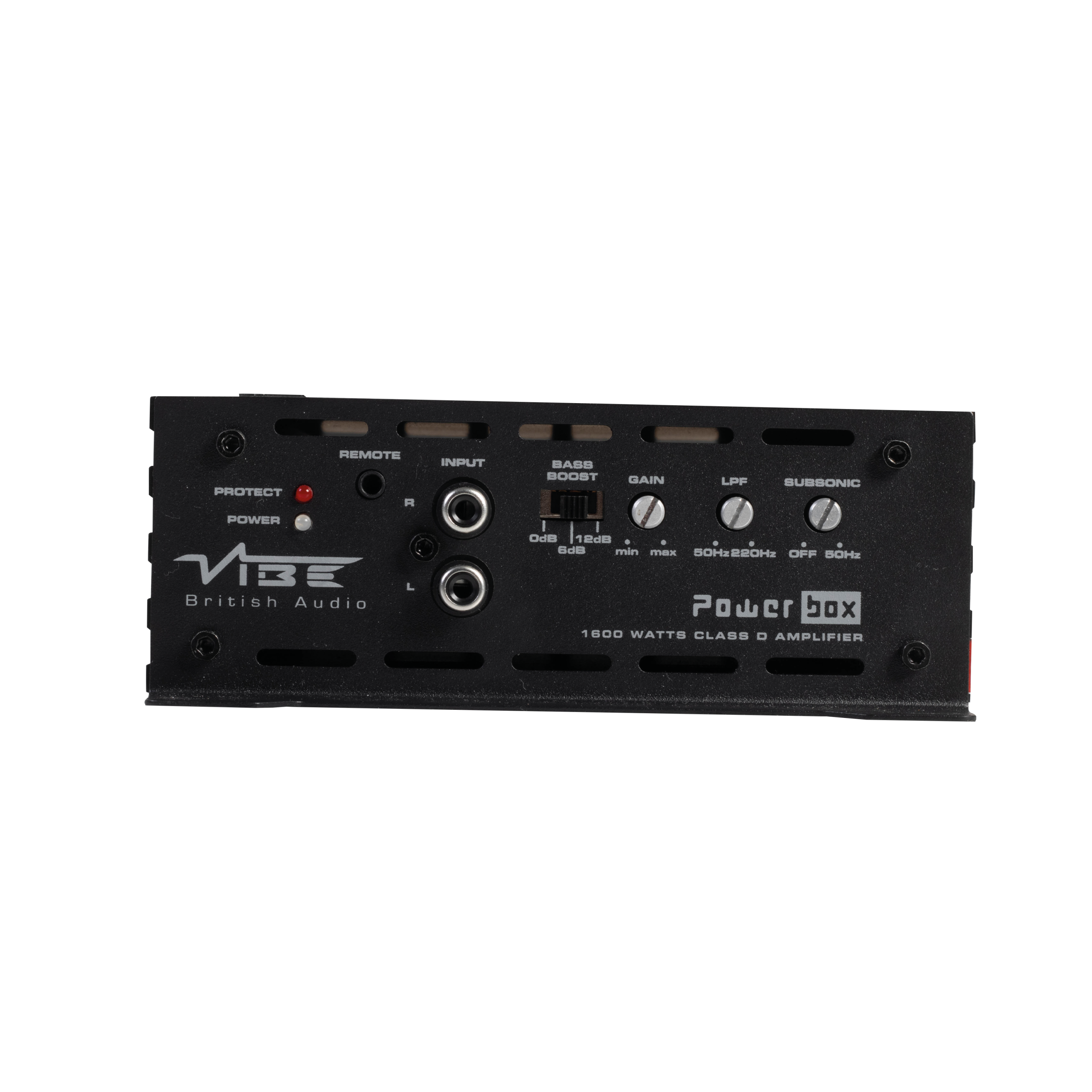 VIBE POWERBOX800.1D-V3 моноблок усилвател – входове и настройки