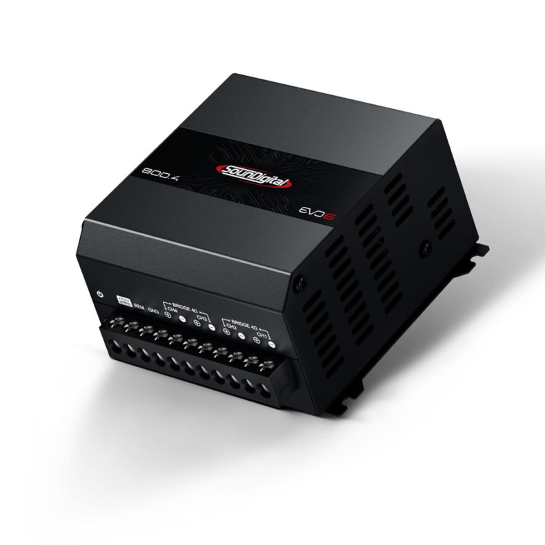 Soundigital SD800.4 EVO 6 – 4-канален усилвател
