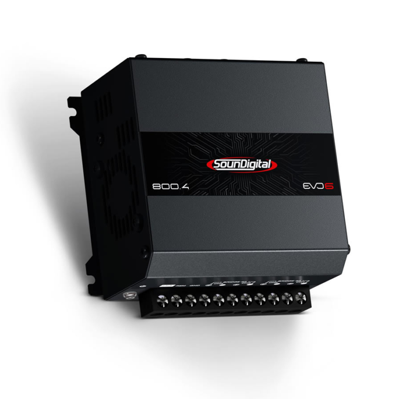 Soundigital SD800.4 EVO 6 – 4-канален усилвател