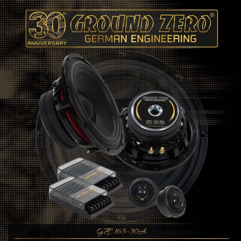 Ground Zero GZC 165-30A – двукомпонентна система