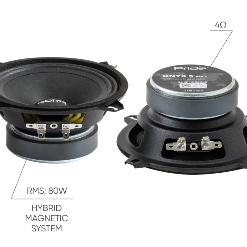 Pride Audio Onyx 5 v2